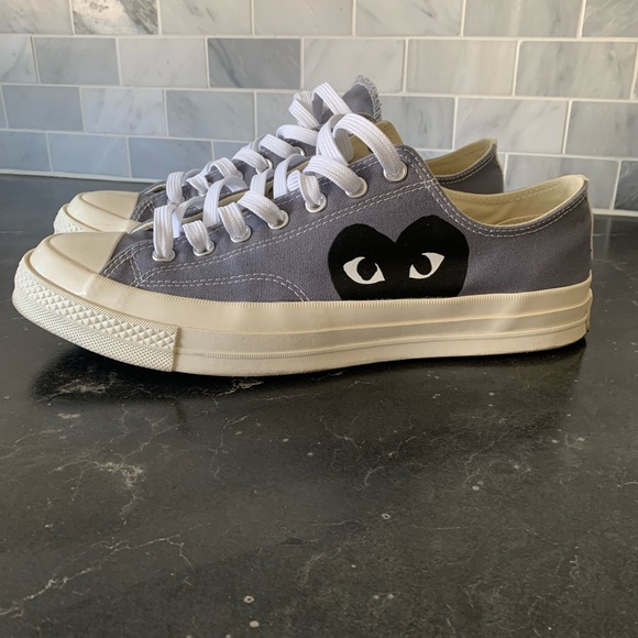 Converse x Comme des Garcons PLAY Chuck 70 Low Top - Picture 2 of 9
